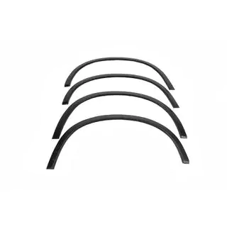 Wielkastlijsten 2010-2012 (set 4 stuks, zwart, ABS-kunststof)