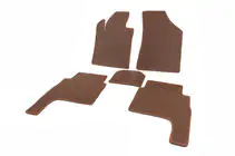 Hyundai Santa Fe 2 2006–2012 EVA automatten (baksteenpatroon) foto 2