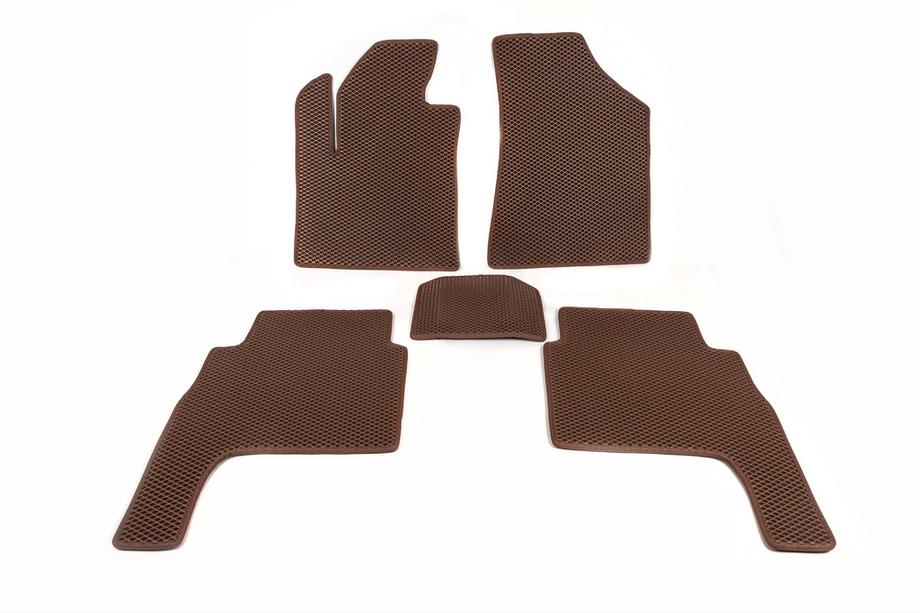 Hyundai Santa Fe 2 2006–2012 EVA automatten (baksteenpatroon) 2010-2012 Image