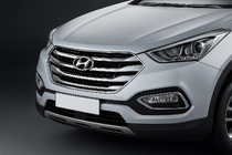 Hyundai IX-35 2010–2015 Chromen bumperbeschermstrips voor Tucson Korea 2013-2015 (ABS) foto 1