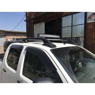 Dakrails met dwarsstangen (set 2 stuks, zwart) Toyota Hilux 2006–2015 foto 2