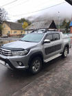 Toyota Hilux 2015– Dakrails met dwarsbalken (2 stuks, chroom) foto 1