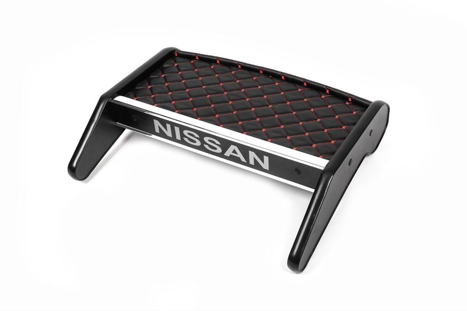 Nissan Primastar 2002–2014 Dashboardplank (2010-2014, zwart met rood stiksel) Image