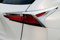 Lexus NX 2014–2021 Chromen achterlichtcovers (2 st., ABS) foto 1