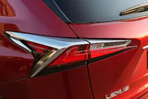 Lexus NX 2014–2021 Chromen achterlichtcovers (2 st., ABS) foto 2