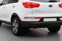 Kia Sportage 2010–2015 Chromen sierlijsten voor achtermistlampen voor R-model (Aziatische markt) foto 1