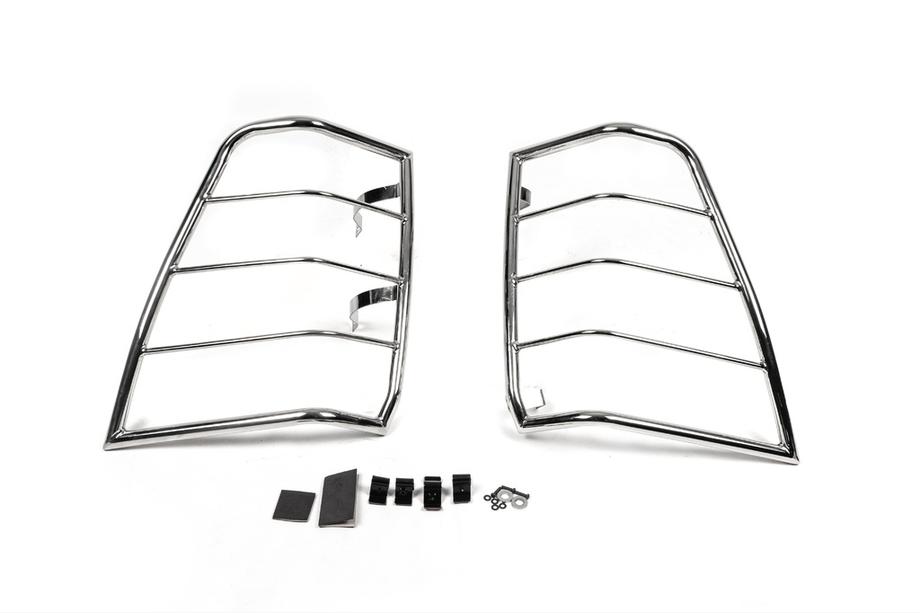 Suzuki Grand Vitara 2005–2017 Achterlichtbescherming (RVS) Image