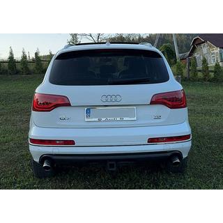 Chromen kentekenplaathouder Audi (1 st., RVS) foto 2