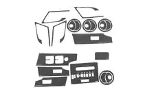 Chevrolet Aveo T250 2005–2011 Dashboard sierlijsten (voor automaat) foto 1