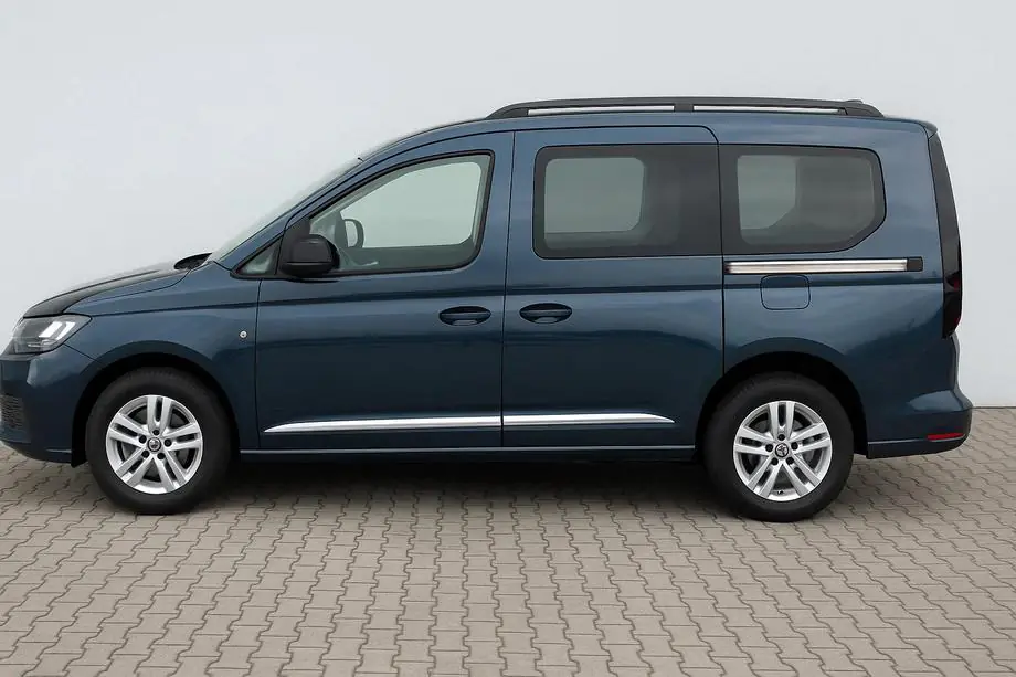 Volkswagen Caddy 2020– RVS afdekkappen voor de deurlijst (4 stuks) Image