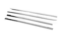 Volkswagen Tiguan 2016–2023 Carmos deurlijsten voor AllSpace (set 4 stuks, RVS) foto 4