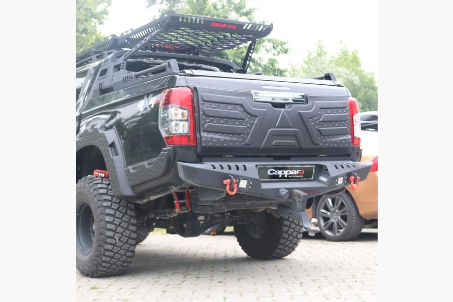 Mitsubishi L200 2015–2024 Kunststof sierlijst voor kofferklep Foto 2