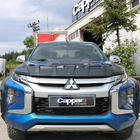 Mitsubishi L200 2015–2024 Set motorkaplijsten DRAGON (2019+, 3 stuks) foto 7