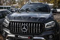 Mercedes X-klasse 2017–2020 Motorkap afdekset DRAGON (3-delig) foto 1