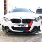 BMW 3 Serie F30/F31 2012–2019 EuroCap voorbumperlip (zwart, voor M-Performance) foto 5