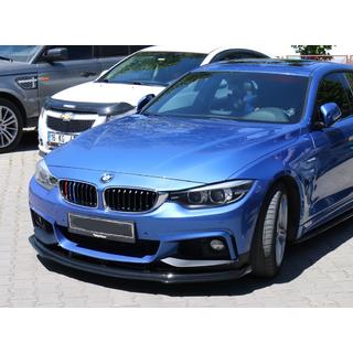 Front bumper lip spoiler voor M-Sport (zwart) foto 1