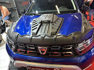 Dacia Duster 2018–2024 Motorkapcover (ABS) foto 1