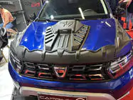 Renault Duster 2018–2024 Motorkapcover (ABS) foto 1