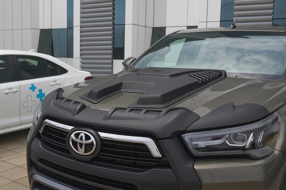 Toyota Hilux 2015– Motorkapcover (2021+, ABS) Image