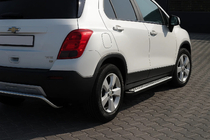 Chevrolet Trax 2012–2023 OEM V2 zijtreden (2 st., aluminium) foto 1