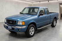 Ford Ranger 2002–2006 Maydos V1 zijtreden (set 2 stuks, aluminium + RVS) foto 1