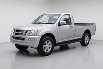 Isuzu D-Max 2002–2011 Zijsteps Tayga Black (2007-2012, 2 st., aluminium) foto 1