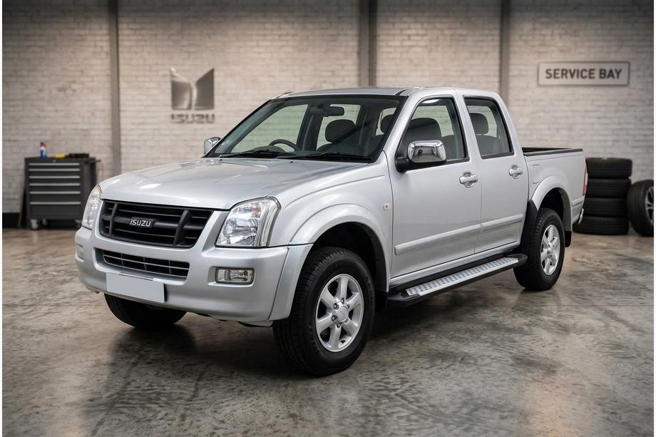 Isuzu D-Max 2002–2011 Side steps Allmond Grey (2007-2012, 2 stuks, aluminium) Image