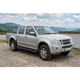 Side steps Allmond Black (2007-2012, 2 stuks, aluminium) foto 1