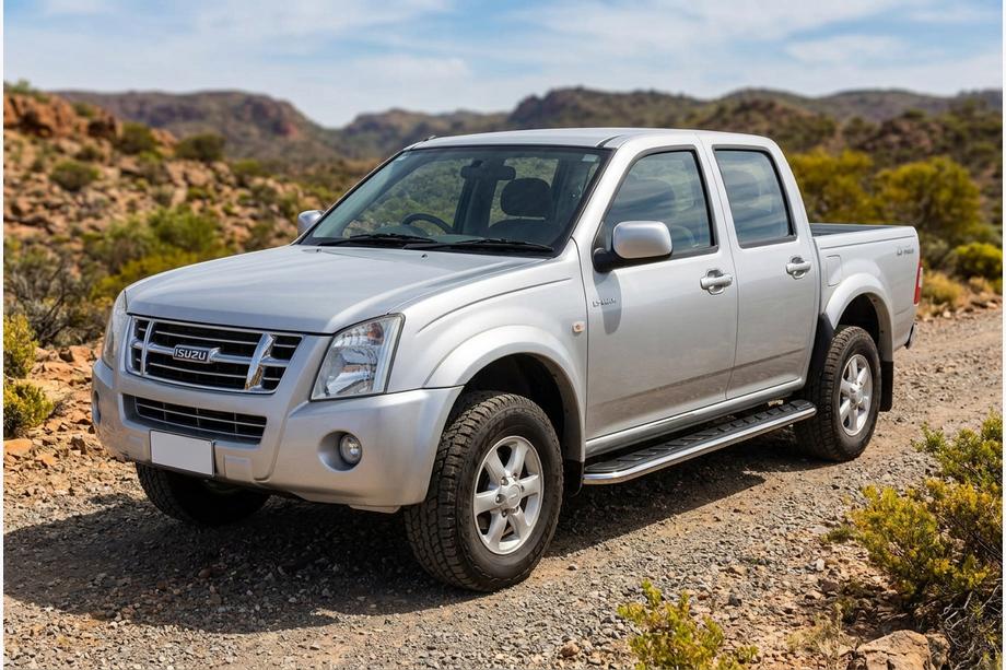 Isuzu D-Max 2002–2011 Maydos V1 side steps (2007-2012, 2 stuks, Aluminium) Image