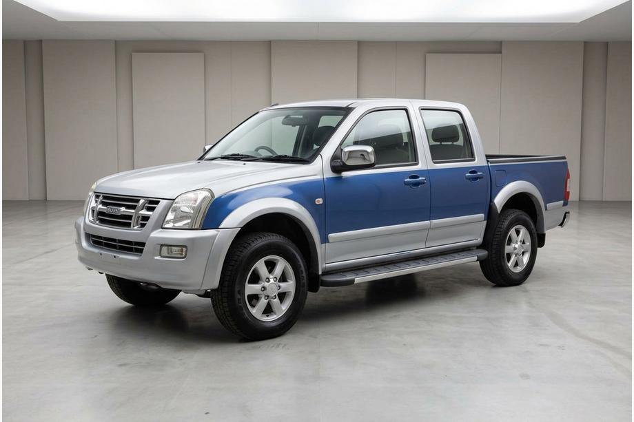 Isuzu D-Max 2002–2011 Side steps Duru (2007-2012, 2 st., aluminium) Image