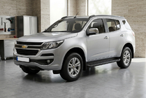 Chevrolet Trailblazer 2012–2019 Allmond Black side steps (2 st., aluminium) foto 1
