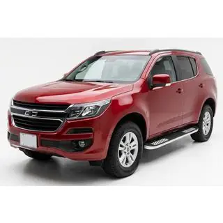 Side steps Tayga V2 (2 stuks, aluminium) Chevrolet Trailblazer 2012–2019 foto 1