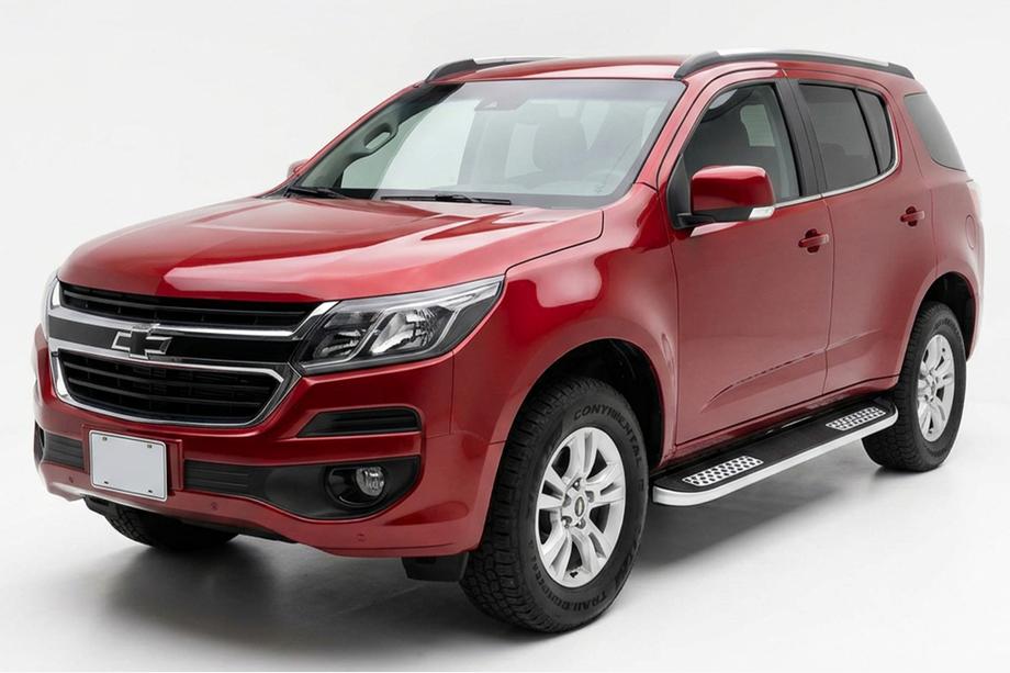 Chevrolet Trailblazer 2012–2019 Side steps Tayga V2 (2 stuks, aluminium) Image