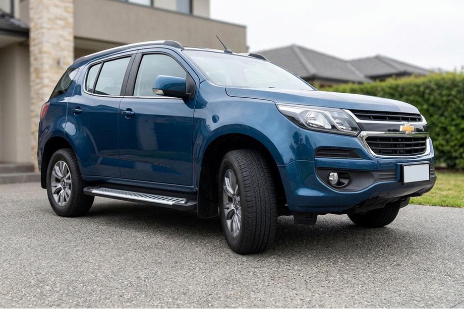 Chevrolet Trailblazer 2012–2019 Side steps Line (2 stuks, aluminium) Image