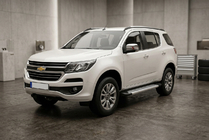 Chevrolet Trailblazer 2012–2019 Zijdrempels Vision New Grey (set van 2, aluminium) foto 1