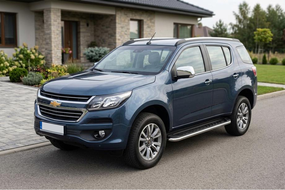 Chevrolet Trailblazer 2012–2019 Maydos V1 zijtreden (set 2 stuks, aluminium + RVS) Image
