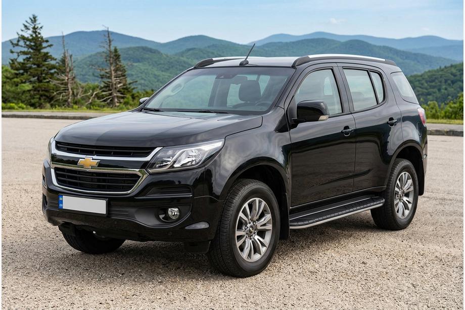 Chevrolet Trailblazer 2012–2019 Duru side steps (2 stuks, aluminium) Image