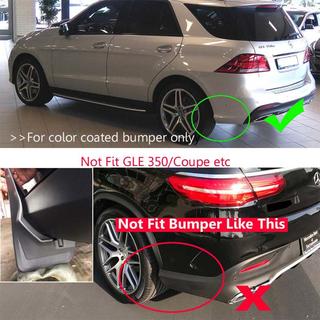Achterspatlapset voor GLE W166 (bumper in carrosseriekleur) foto 2