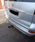 Toyota Land Cruiser Prado 120 2002–2009 Chromen achterbumperlijst foto 2