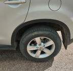 Mitsubishi ASX 2010–2023 Wielkastverbreders 2012-2016 (4 stuks, zwart, ABS-kunststof) foto 2