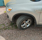 Mitsubishi ASX 2010–2023 Wielkastverbreders 2012-2016 (4 stuks, zwart, ABS-kunststof) foto 1