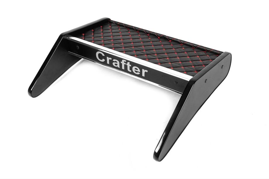 Volkswagen Crafter 2006–2016 Dashboardplank (zwart met rood stiksel) Image