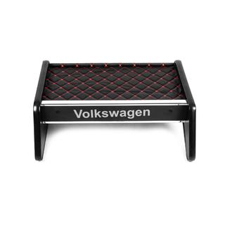 Dashboardplank (zwart met rood stiksel) foto 4