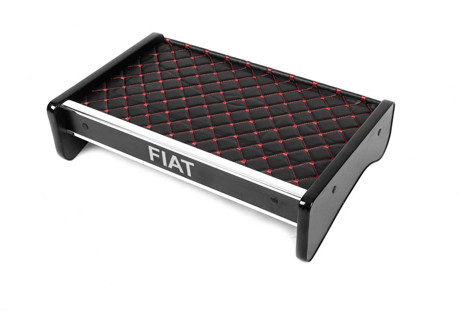 Fiat Ducato 2006–2025 Dashboardplank (zwart met rood stiksel) Image