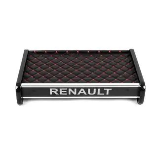 Dashboardplank (zwart met rood stiksel) Renault Master 1998–2010 foto 3