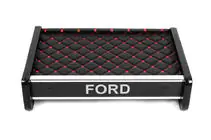 Ford Transit 1991–2000 Dashboardplank (zwart met rood stiksel) foto 2