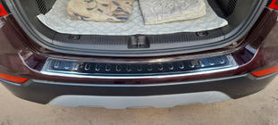 Opel Mokka 2012–2021 Achterbumperbeschermer V-1 Carmos (RVS) foto 2