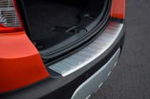 Opel Mokka 2012–2021 OmsaLine RVS achterbumperbeschermlijst (2012-2016) foto 6