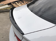 Audi A3 2012–2020 Spoiler (1234 Upgrade V2, zwart) foto 1