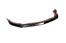 Mercedes CLA C117 2013–2019 Voorbumper lipspoiler V1 (zwart) foto 4
